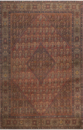 Antique Persian Fereghan Circa 1890