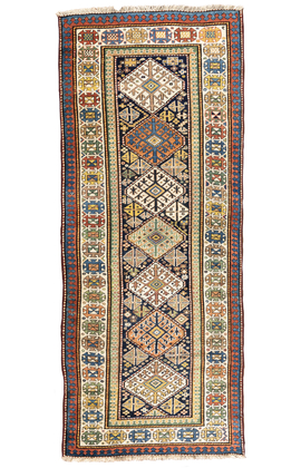 Antique Caucasian Shirvan Rug Circa 1880
