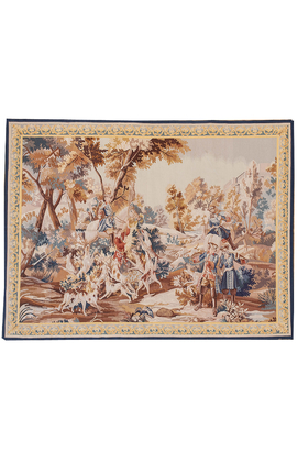 Recreation of an 18th Century Gobelins design Tapestry