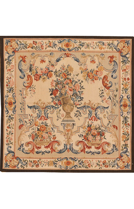 Recreation of a Classic French Floral Tapestry