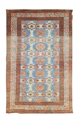 ANTIQUE AGRA AGRAC LIGHT BLUE / LIGHT BLUE
