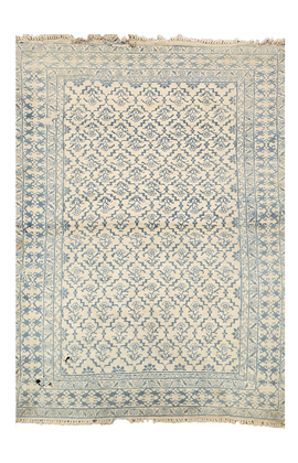 ANTIQUE AGRA AGRAC IVORY / IVORY