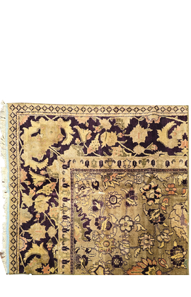 ANTIQUE AGRA AGRA0 GREEN / RED