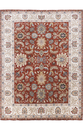 ALLENTON AL538 RUST / IVORY