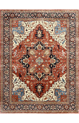 BAKSHAHESH II B3059 RED / NAVY