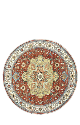 BAKSHAHESH B1208 RED / IVORY