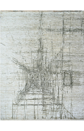 CANTERBURY SILK C8102 IVORY / GREY