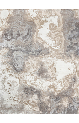 CANVAS ART WITH SILK J1064 IVORY / BEIGE
