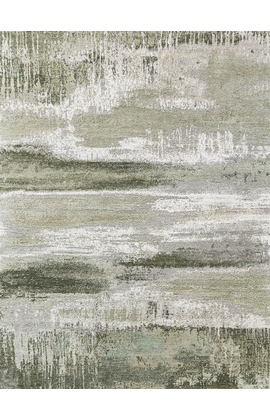 CANVAS ART WITH SILK J2067 BEIGE / LIGHT GREEN