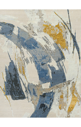 CANVAS ART WITH SILK JC696 BEIGE / GREY