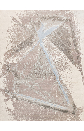 CANVAS ART WITH SILK JC700 IVORY / BEIGE