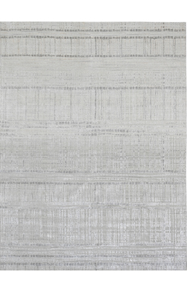 HANDLOOMED JACQUARD RK425 IVORY / GREY
