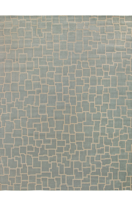 HANDLOOMED 8800 LUSPL SPLENDOR BLUE / IVORY