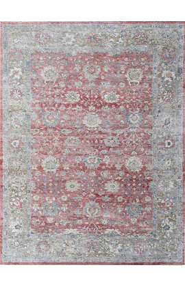 NEO VILLA ALL WOOL 195OX ROSE / SILVER
