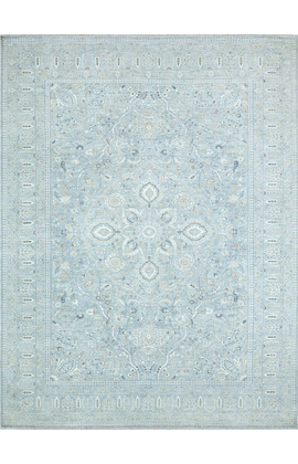 SONA ANTIQUE ALL WOOL TTS01 LIGHT BLUE