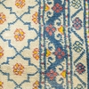ANTIQUE AGRA AGRAC BLUE / IVORY