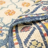 ANTIQUE AGRA AGRAC BLUE / IVORY
