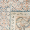 ANTIQUE AGRA AGRAC LIGHT BLUE / RUST