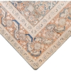 ANTIQUE AGRA AGRAC LIGHT BLUE / RUST