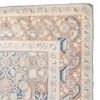 ANTIQUE AGRA AGRAC LIGHT BLUE / RUST