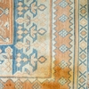 ANTIQUE AGRA AGRAC RUST / BLUE