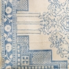 ANTIQUE AGRA AGRAC IVORY / BLUE
