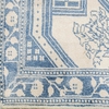 ANTIQUE AGRA AGRAC IVORY / BLUE