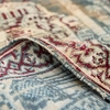 ANTIQUE AGRA PRAYE GREEN / RED