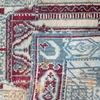 ANTIQUE AGRA PRAYE GREEN / RED