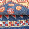 ANTIQUE RUSSIAN KAZAK LIGHT BLUE / RUST