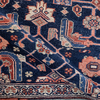ANTIQUE PERSIAN FINE MALAYER NAVY / RED