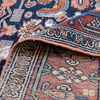 ANTIQUE PERSIAN FINE MALAYER NAVY / RED