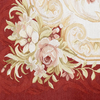 UNIQUE CHINESE AUBUSSON RED / IVORY