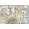 CANVAS ART WITH SILK C9329 GREY / GOLD
