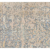CANVAS ART WITH SILK 101JC BEIGE / LIGHT BLUE