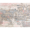 CANVAS ART WITH SILK J1041 GREY / PEACH