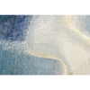 CANVAS ART WITH SILK J1051 SILVER / BLUE