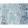 CANVAS ART WITH SILK J1055 BLUE / LIGHT BLUE