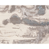 CANVAS ART WITH SILK J1071 IVORY / GREY