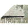CANVAS ART WITH SILK J2058 IVORY / LIGHT GREEN