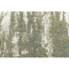CANVAS ART WITH SILK J2058 IVORY / LIGHT GREEN