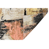 CANVAS ART WITH SILK JC694 GOLD / BLUE