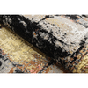 CANVAS ART WITH SILK JC694 GOLD / BLUE