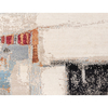 CANVAS ART WITH SILK JC709 BEIGE / BLACK
