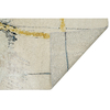 CANVAS ART WITH SILK JC743 IVORY / BLUE