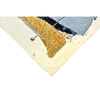CANVAS ART WITH SILK JC748 IVORY / BLACK