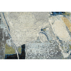 CANVAS ART WITH SILK JC748 IVORY / BLACK