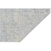 HANDLOOMED JACQUARD RK121 BLUE / WHITE