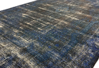 Overdyed Rug Collection Blue / Silver