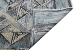 NEO VILLA ALL WOOL VE012 GREY / BLUE